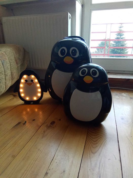 Walizka dziecięca pingwin
