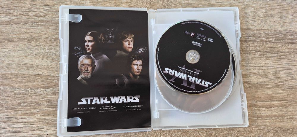 STAR WARS – 2 Trilogias em DVD | 6 Filmes | Colecionadores