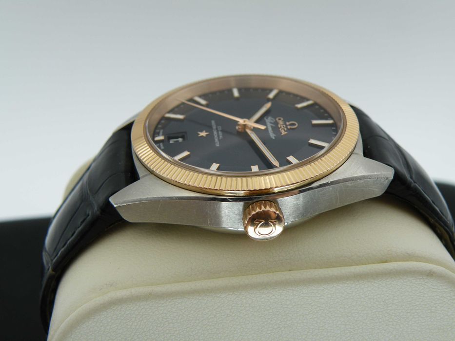 Omega Globermaster Constellation Stal i 18k złoto Komplet