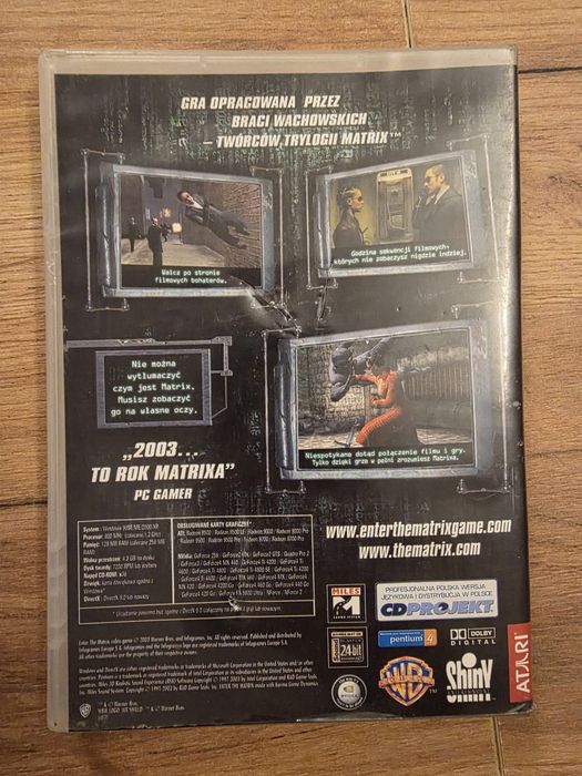 Enter The Matrix 4xCD stan Dobry PL