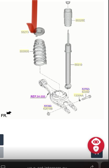 Hyundai ioniq 5 стійки задні 2022 2023 2024 2025