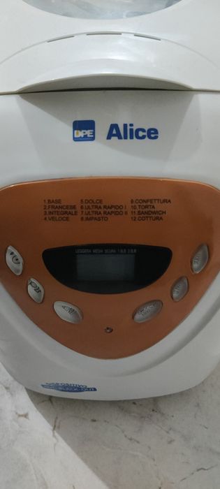 Máquina de pão Alice