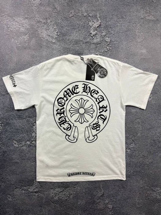 Акція ‼️ Футболка ChromeHearts базова 100% Хлопок