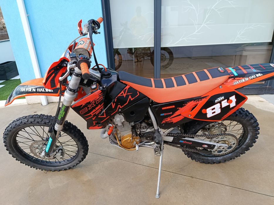 KTM EXC-F 250 de 2003 Com Starter e Matriculada