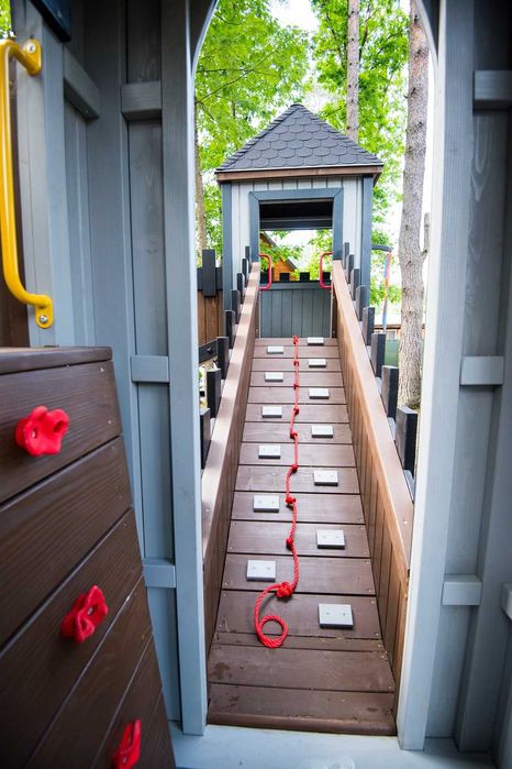 Zamek rycerski DREWNIANY PLAC ZABAW dzieci PZ19 DEKLARACJA certyfikat