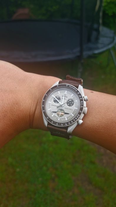 Omega x swatch mission to Saturn