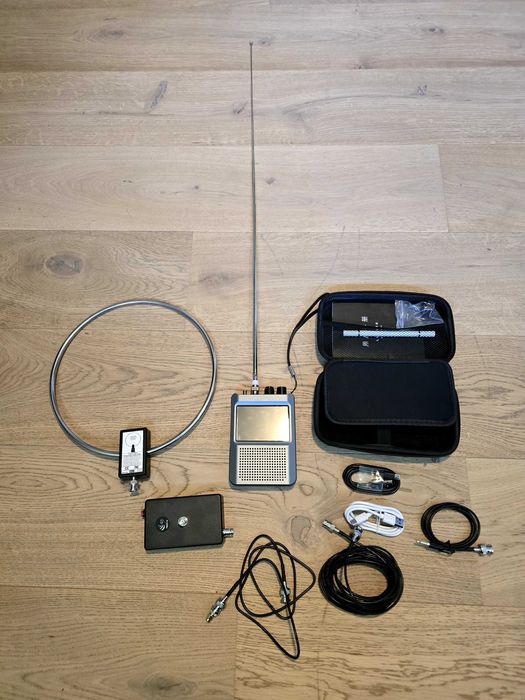 Radio Malahit DSP2 + antenna GA 800 loop