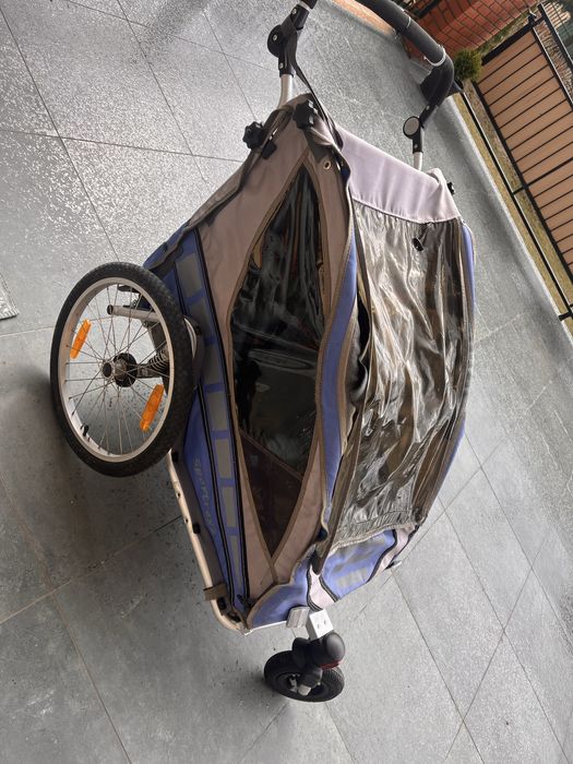 Przyczepka rowerowa dwuosobowa Qeridoo 2