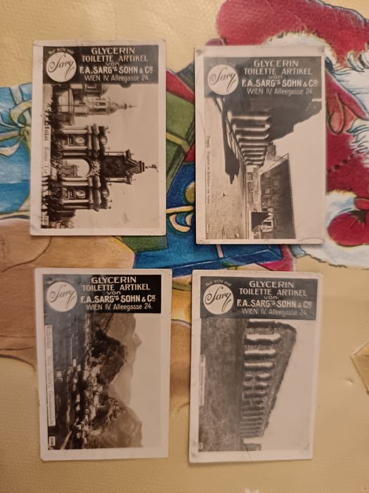 Cartões publicidade colecionáveis