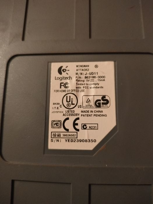 Joystick Logitech WingMan Attack 2