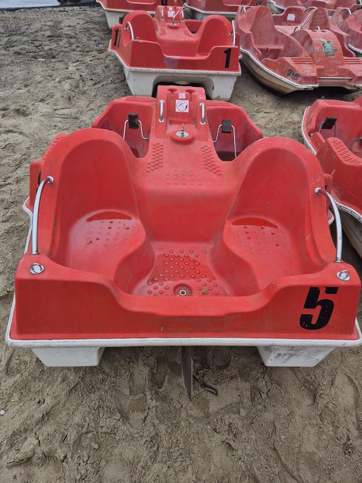 Rower wodny 4 osobowy z kółkami