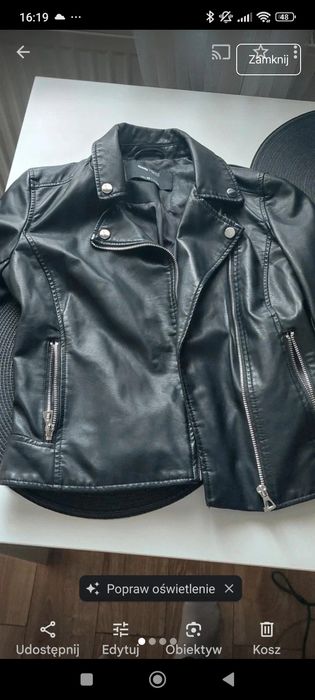 Ramoneska damska skórka