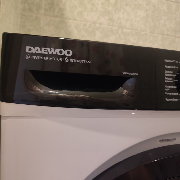 Пральна машина в новому стані