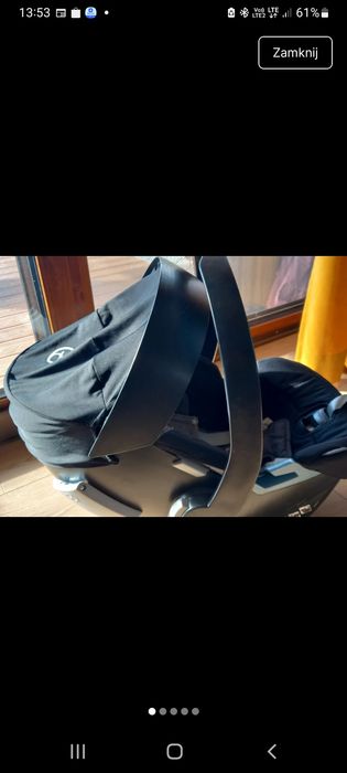 Nosidełko cybex aton 4