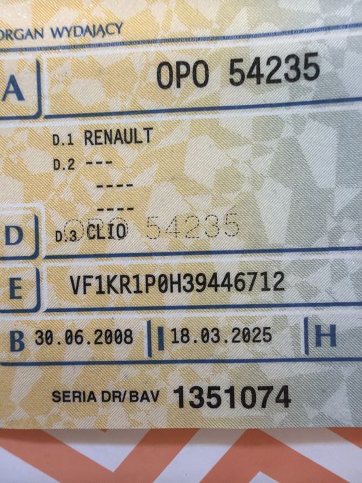 Renault Clio 2008 klima