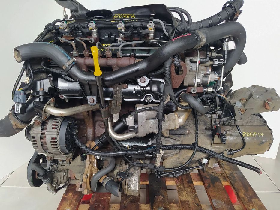 Motor peugeot BOXER 2.2HDI 120cv 4HU 2011 - caixa 6v velocidades