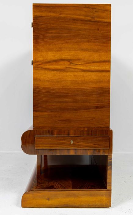 Komoda art deco barek antyk stara lata 30 Polska orzech