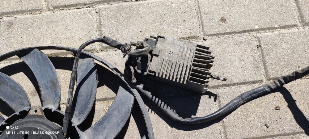 Wentylator z Modułem  Audi A6 C5 2.0 B ALT Części Blask Gołdap