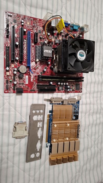 Материнська плата msi проц ddr2