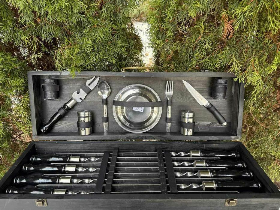 Шампура на подарок мужчине мужу куму отцу шашлычный набор