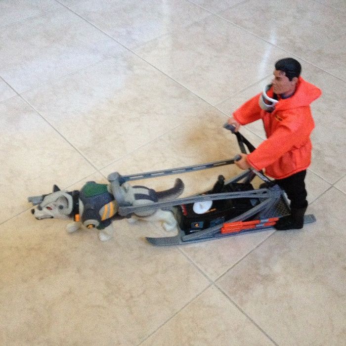 Action Man antigo, original, artic explorer, missão polar, impecável64309943058051123