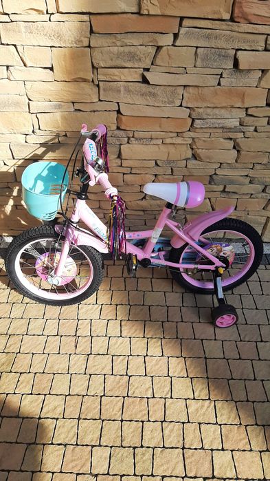 Rower 16,12 cali dla dziewczynki Frozen  koszyk taśmy kółka promocja !