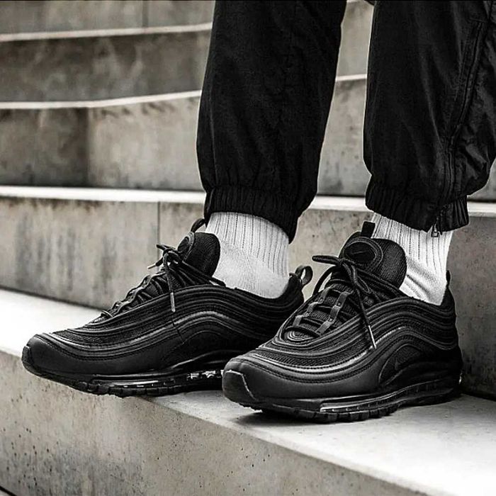 ОРИГІНАЛ! Nike Air Max 97 Triple Black 40 42 48.5 49.5 | BQ4567-001
