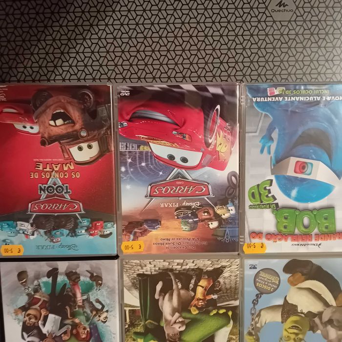 Filmes de Animação da DreamWorks e Disney-Pixar IV.