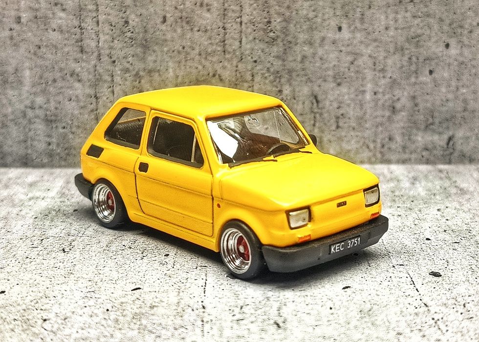 Model Fiat 126p Welly