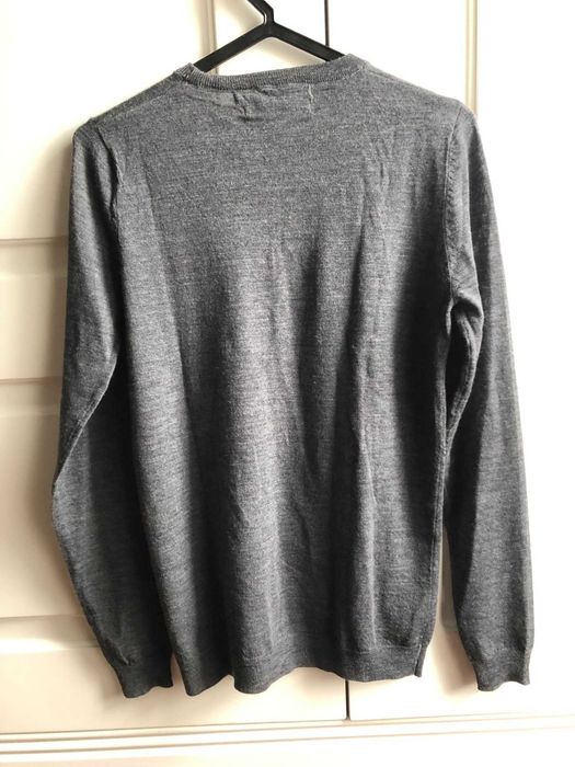 Camisola cinza, 100% Lã, tamanho S, marca ZARA