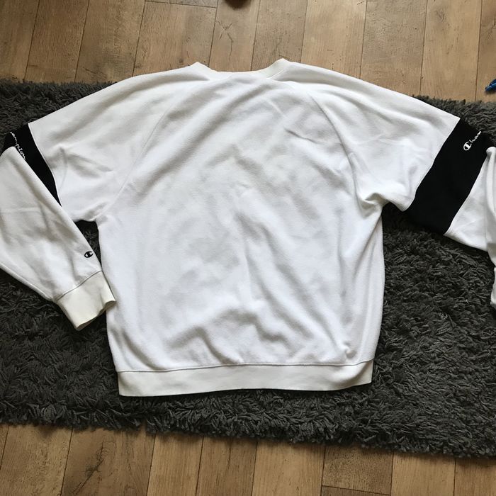 Світшот шерпа Champion білий M-L  size  casual тедді sk8 2000