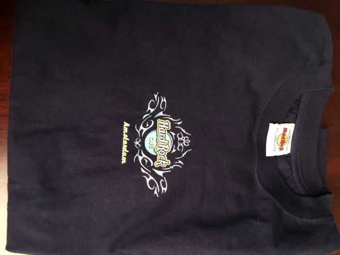 T-shirt Hard Rock Cafe, Amsterdam - Edição limitada – nova