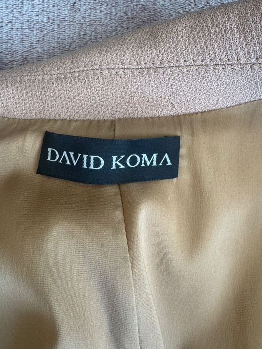 David Koma пиджак женский размер 8 в стразах