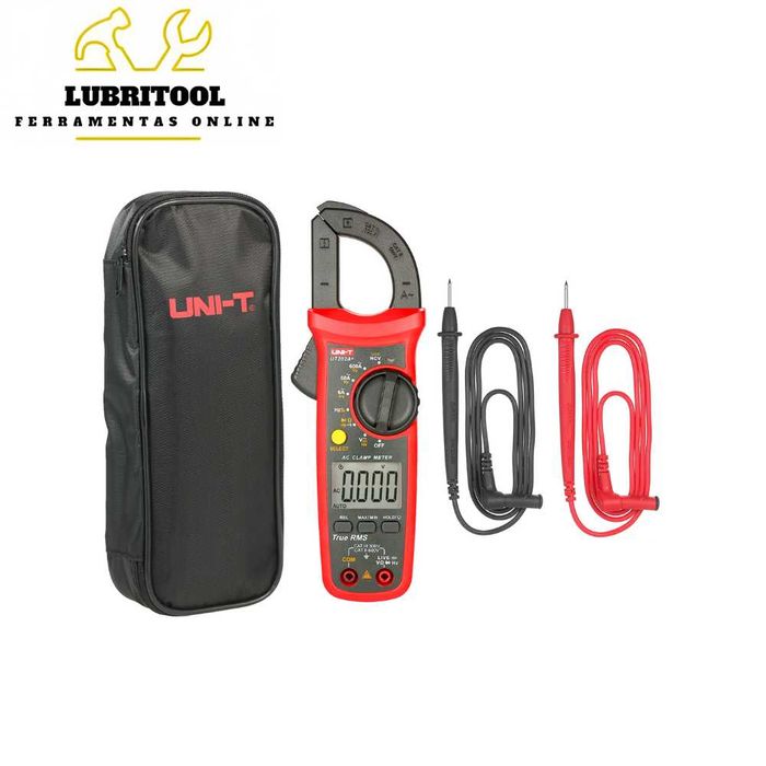 UNI-T Pinça Amperimétrica Digital 400A 600V 202A+.UT | NOVAS