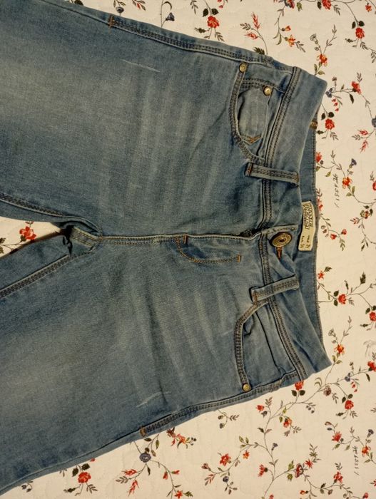 Calças Basic Denim