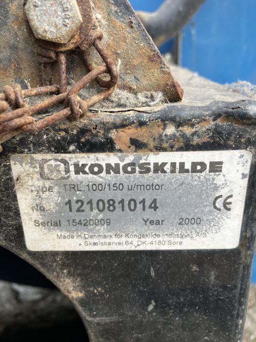 Motor de aspiração ou insuflação Kongskilde