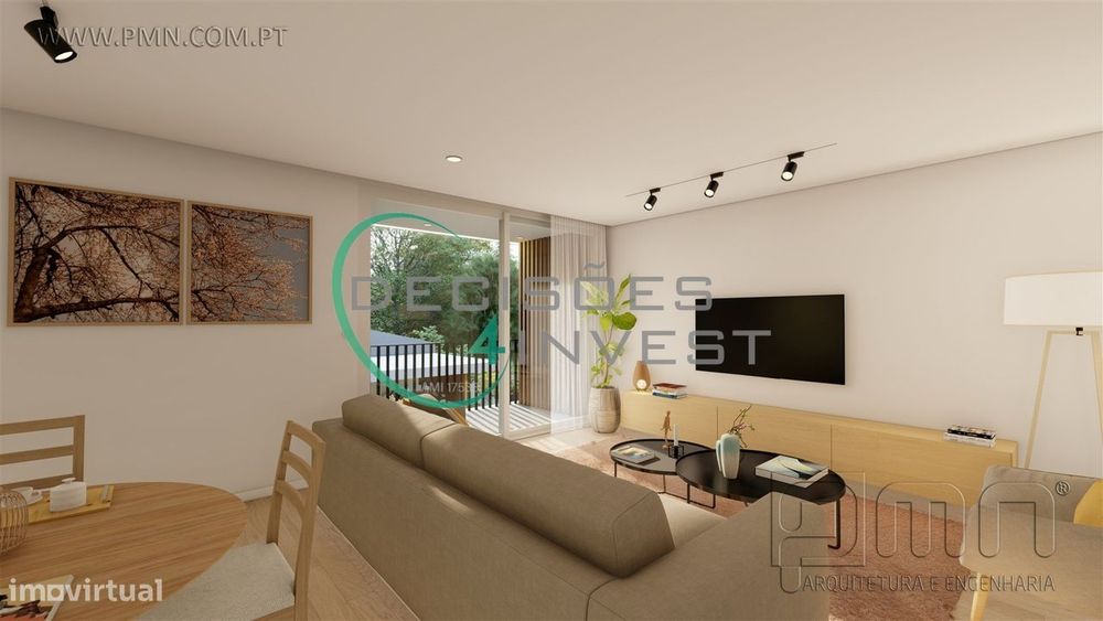 Apartamento T2 em condomínio fechado, com piscina aquecida | Albergari