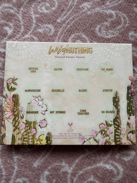 Paleta cieni do powiek Colourpop Wild Nothing