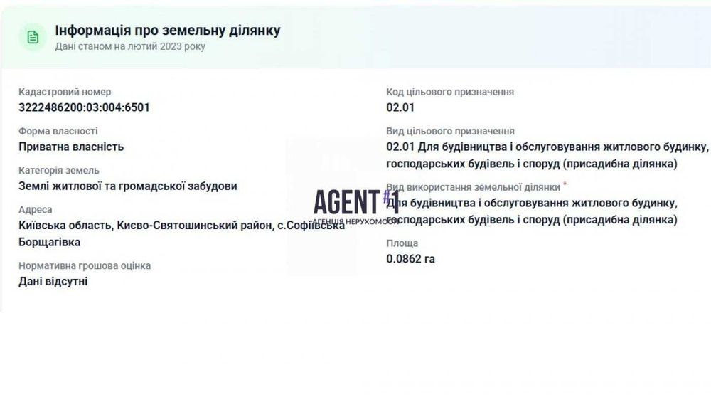 Вигідна ділянка біля Європарку — під будівництво, без комісії