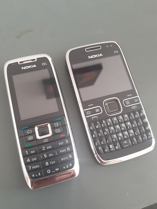 Telemóveis Nokia E71 e E51