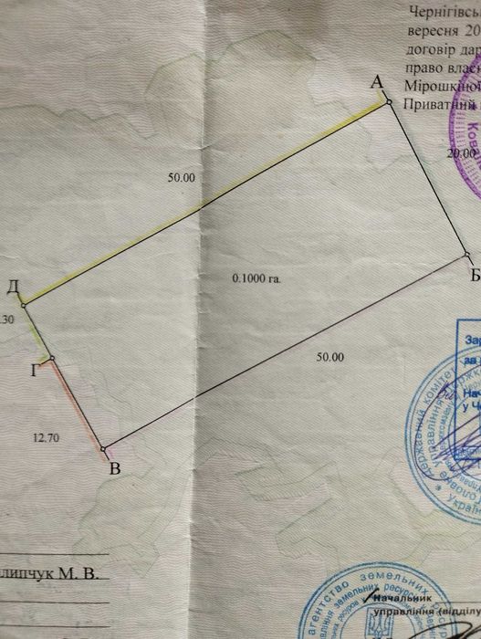 Продам участок в Трисвятскій Слободі  10 соток - під будівництво