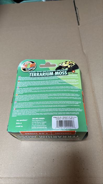 Mech Terrarium Moss Zoo Med 1,64 L – nowy