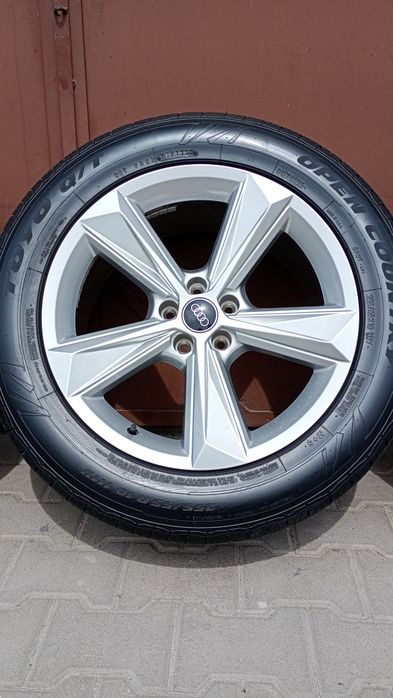 Koła Oryginalne Audi 255/55/19 Idealne Q3 Q5 Q7 Q8 A4 A6 Allroad