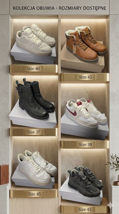 Markowe buty/ubrania