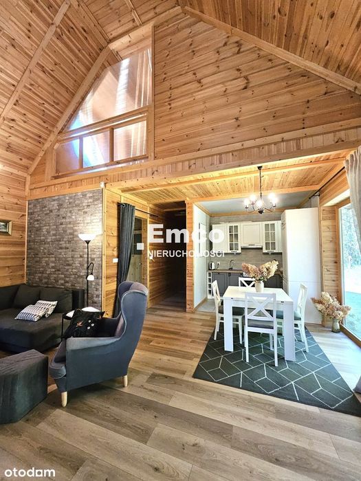Klimatyczny dom 187 m2, na pięknej, zalesionej działce 5000 m2