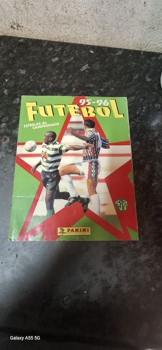 Caderneta de futebol 95-96