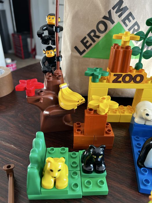 Lego Duplo Zoo zwierzęta klocki zestaw
