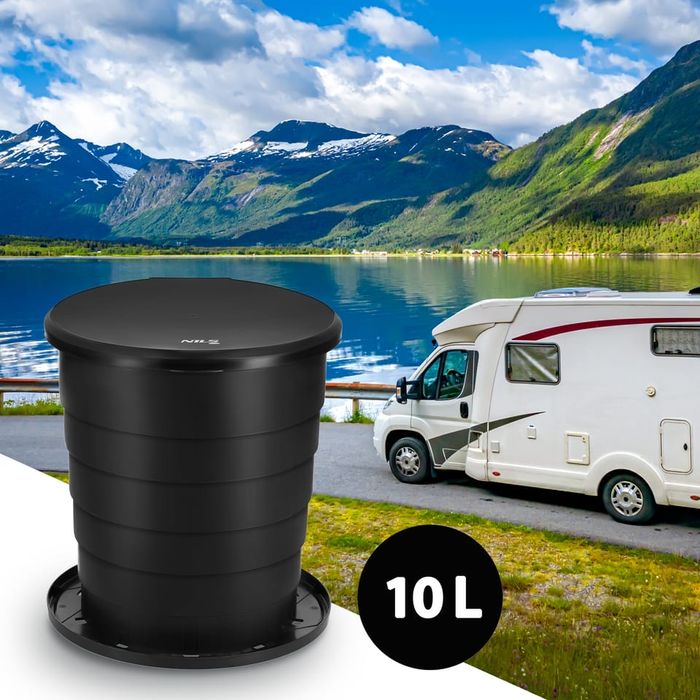 Składana toaleta turystyczna 10l