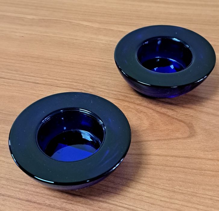 свічники скляні 2 шт.