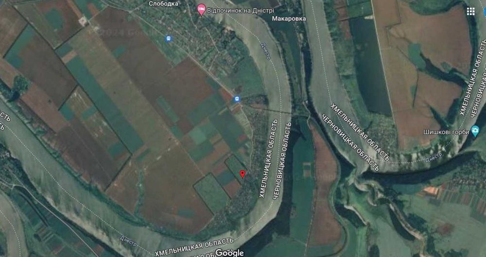 Продається земельна ділянка біля Дністра.